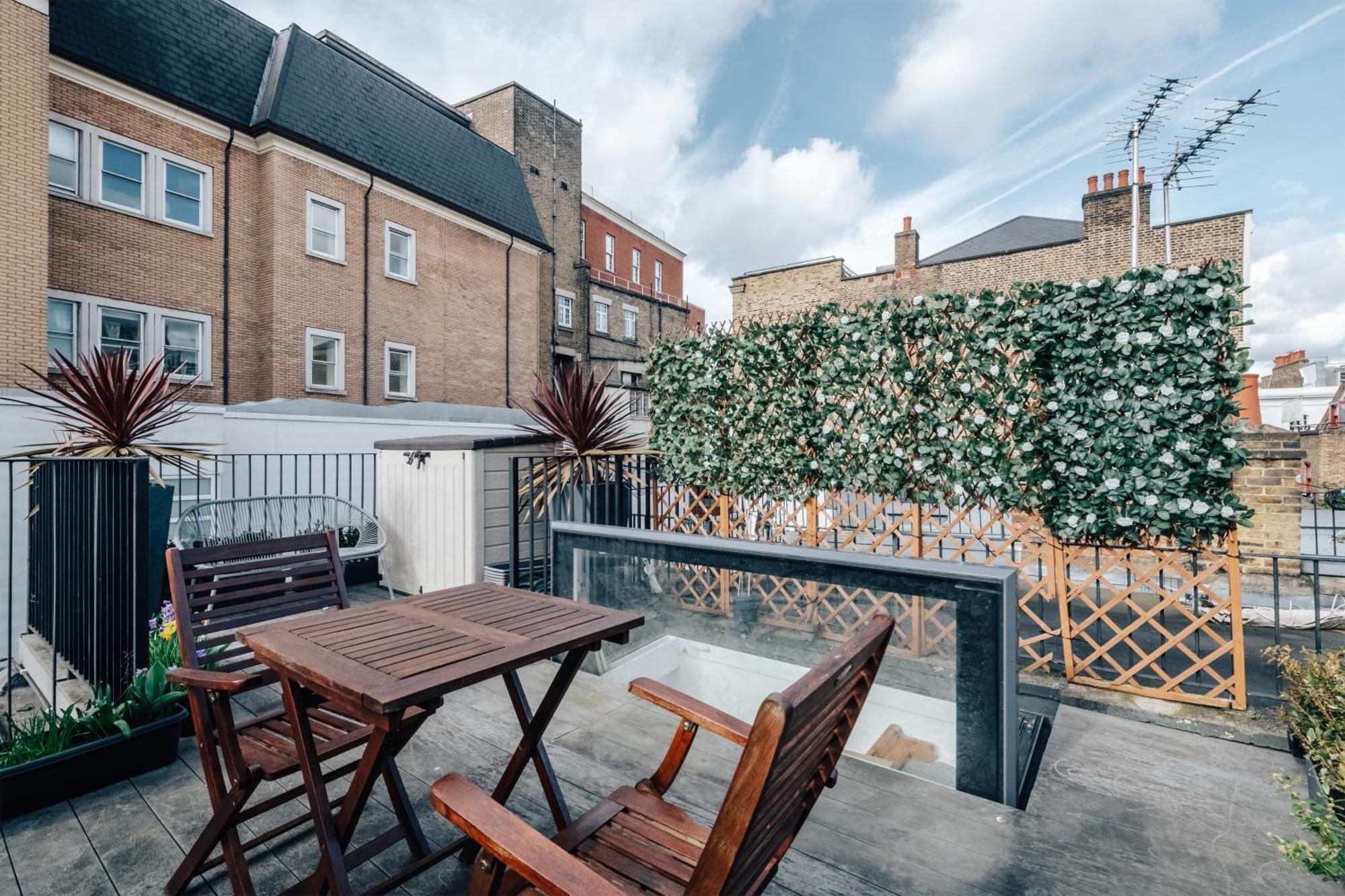 Apartamento Exceptional Whole House Chelsea With Roof Terrace Londres Exterior foto